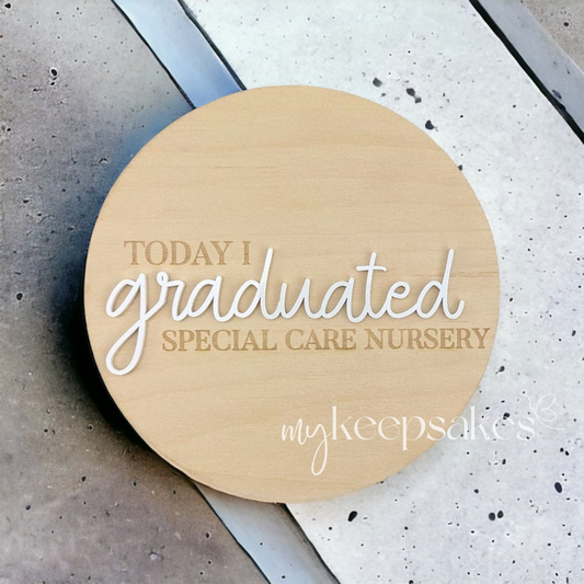 Today I Graduated Special Care Nursery | Announcement